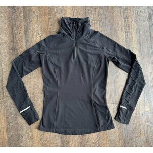 Lululemon Face the Frost Half Zip Pullover - Black - Size 6